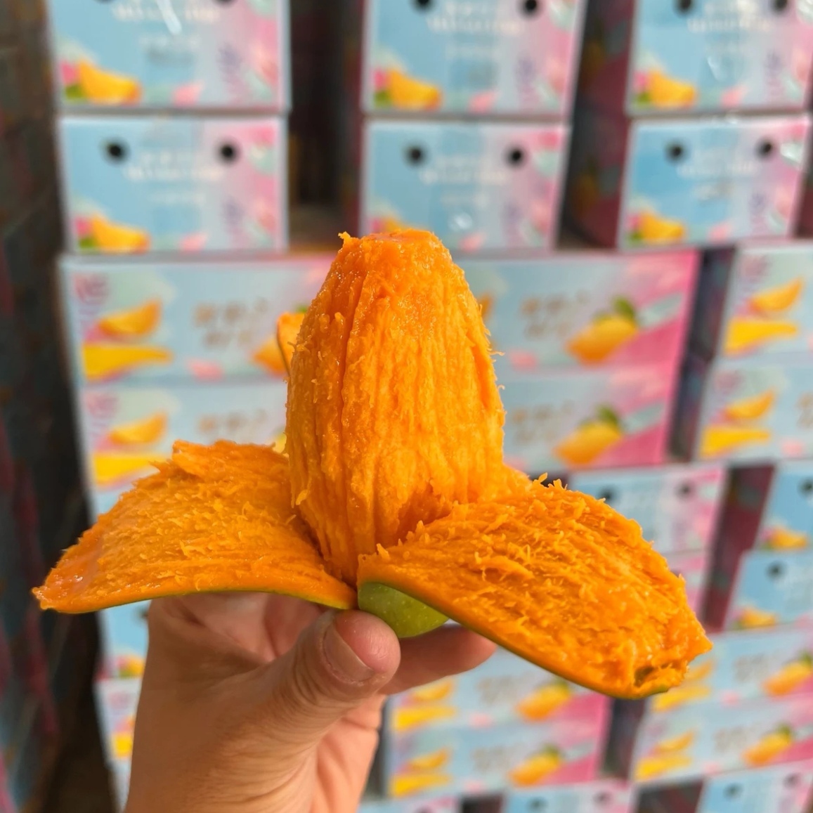 【细嫩软滑】椰香芒一箱/净重4.5斤