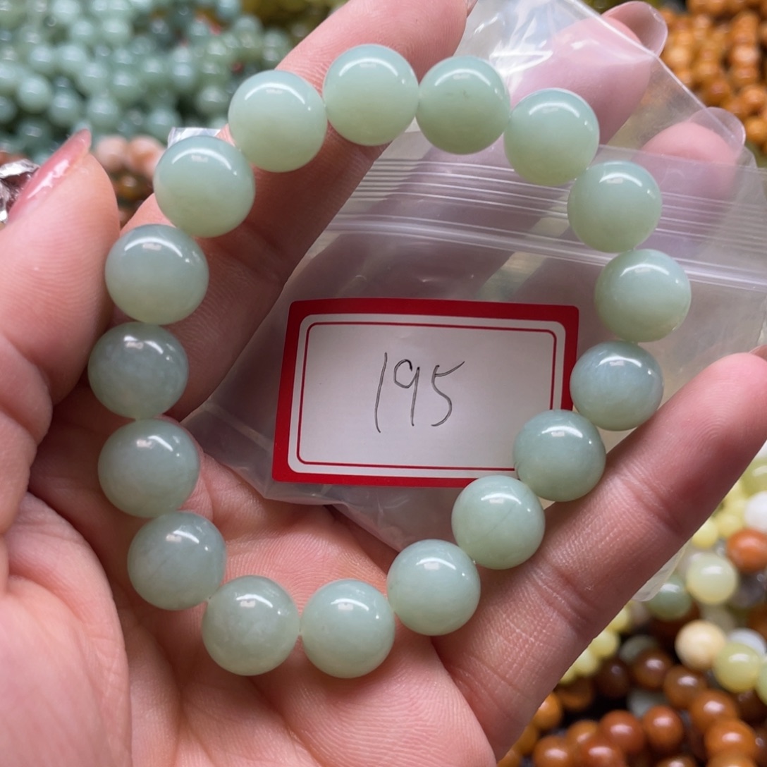 蛇纹石玉未镶嵌手串