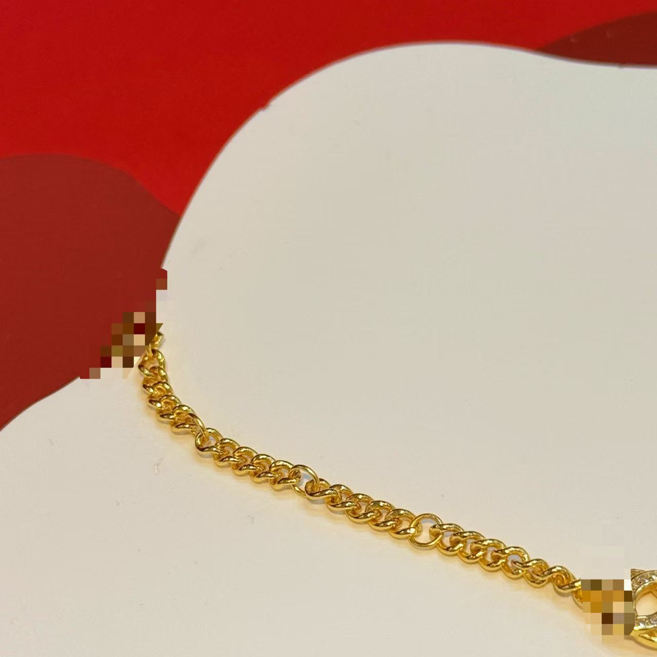 链子925银 【红儿同款】银C古巴项链HNZ9616