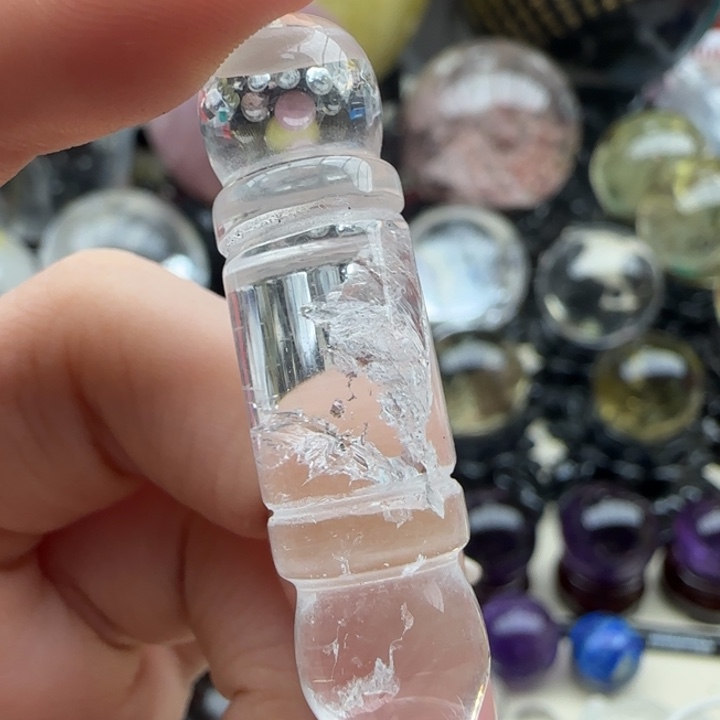 水晶未镶嵌摆件a722