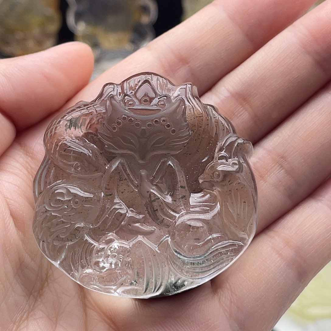 Y***J未镶嵌吊坠(不含链)水晶吊坠