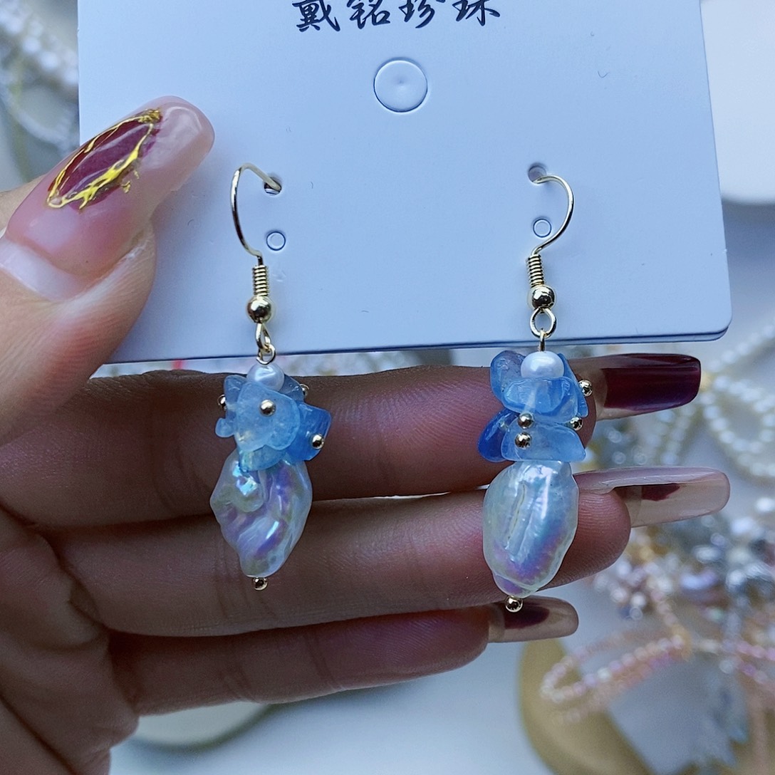 淡水珍珠颈饰银S925镶嵌