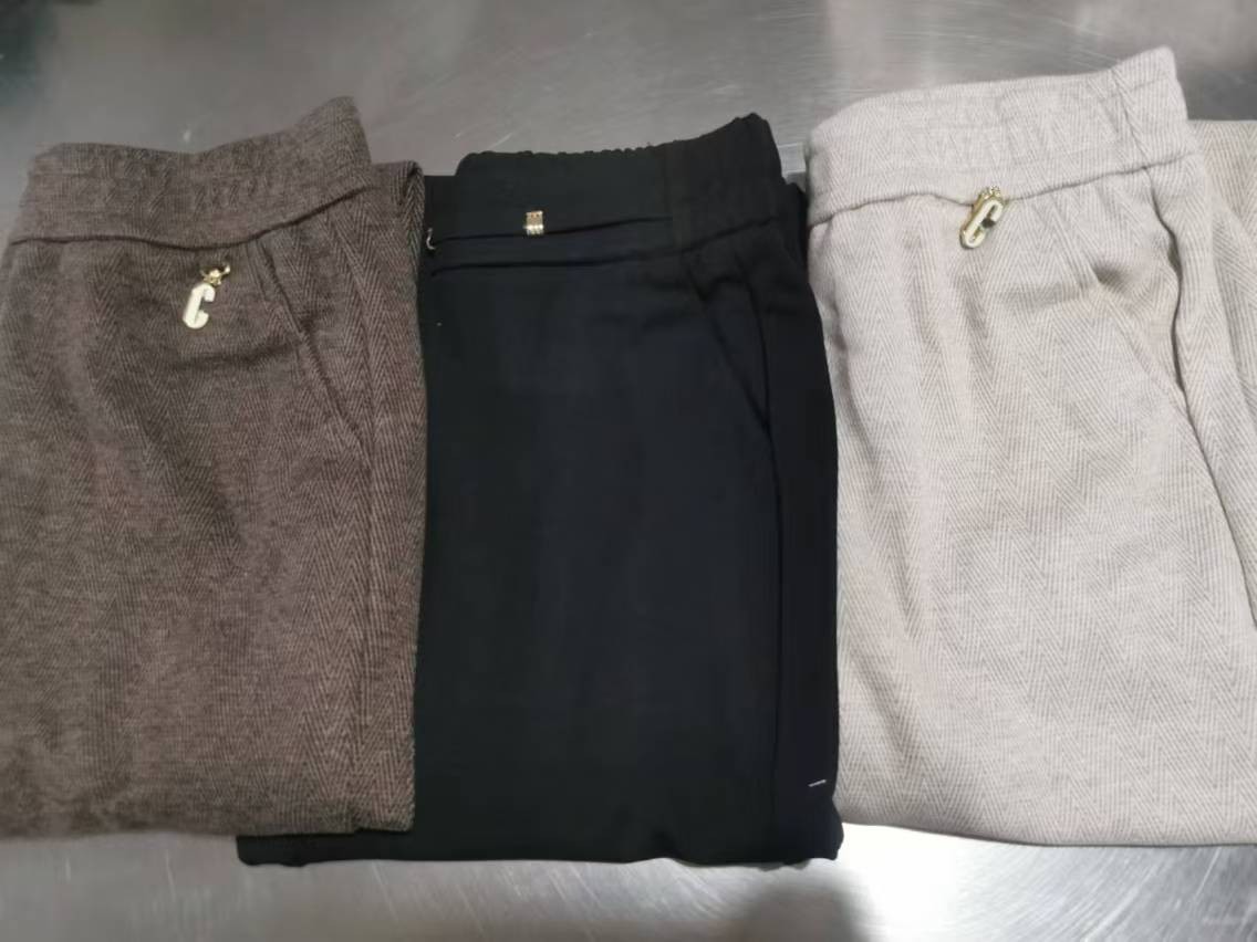 【预5538号 加绒窄版阔腿裤】姐妹服饰5店