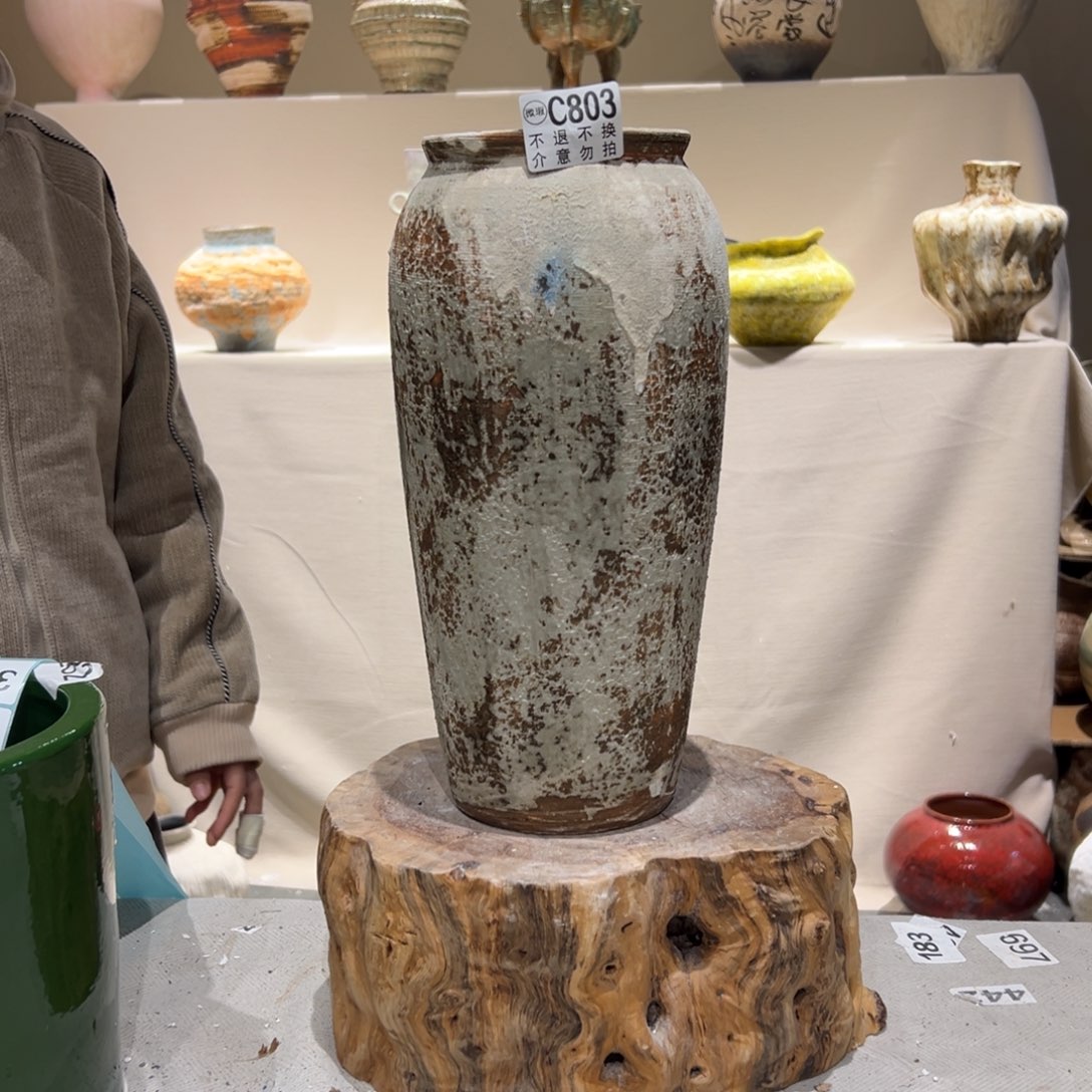 景德镇高温陶瓷803花瓶摆件花瓶摆件