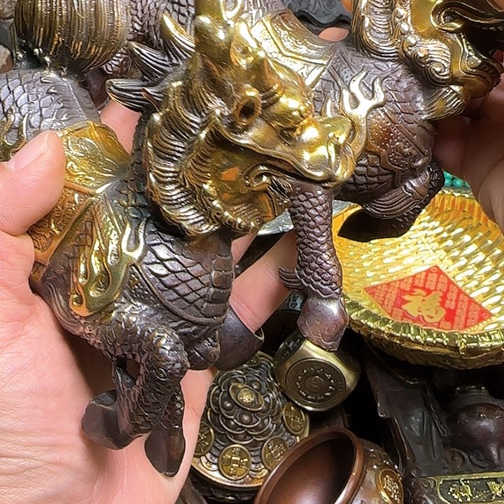 铜器办公室茶室摆件