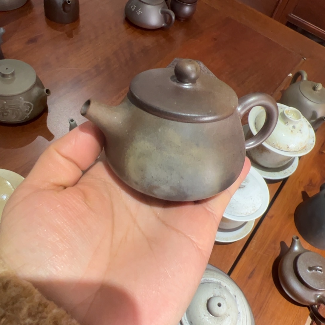 贵台龙窑柴烧茶壶121