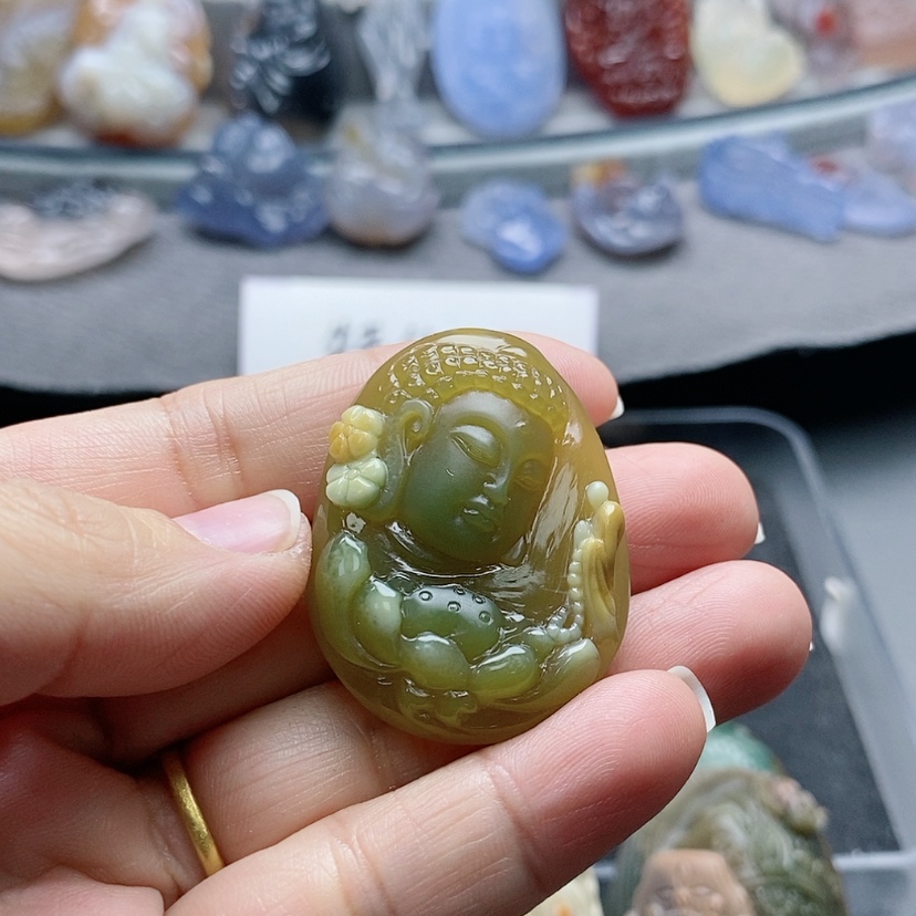 【闪购商品】未镶嵌吊坠定制石英质玉