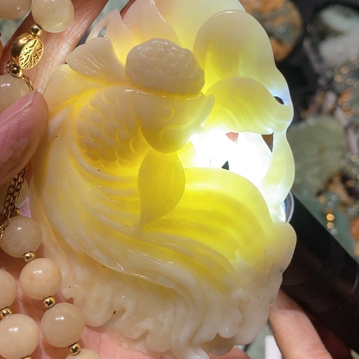 岫玉毛衣链未镶嵌