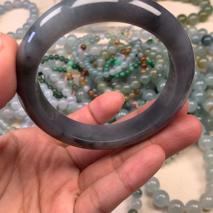 6***+翡翠未镶嵌颈饰天然翡翠