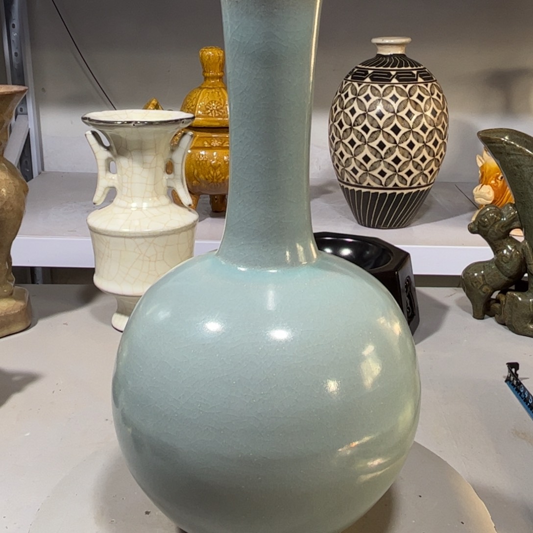 瓶汝窑瓷器品相完美