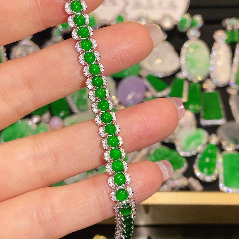 【闪购商品】未镶嵌手链翡翠天然翡翠