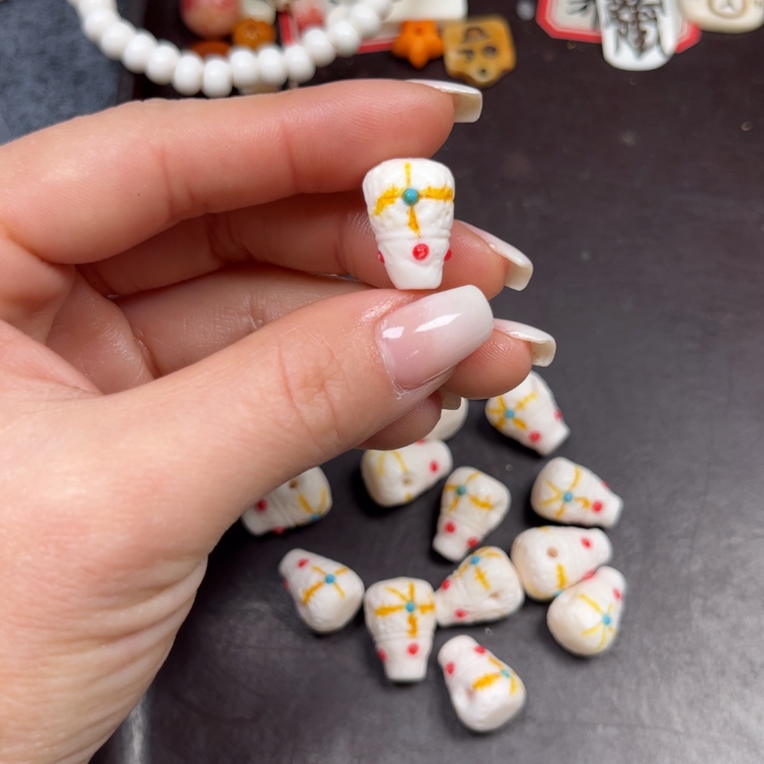 驼骨手串/手链编号39尺寸1.2三通