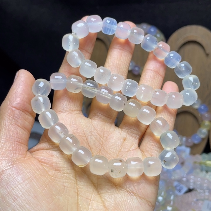 玛瑙/玉髓合金手链