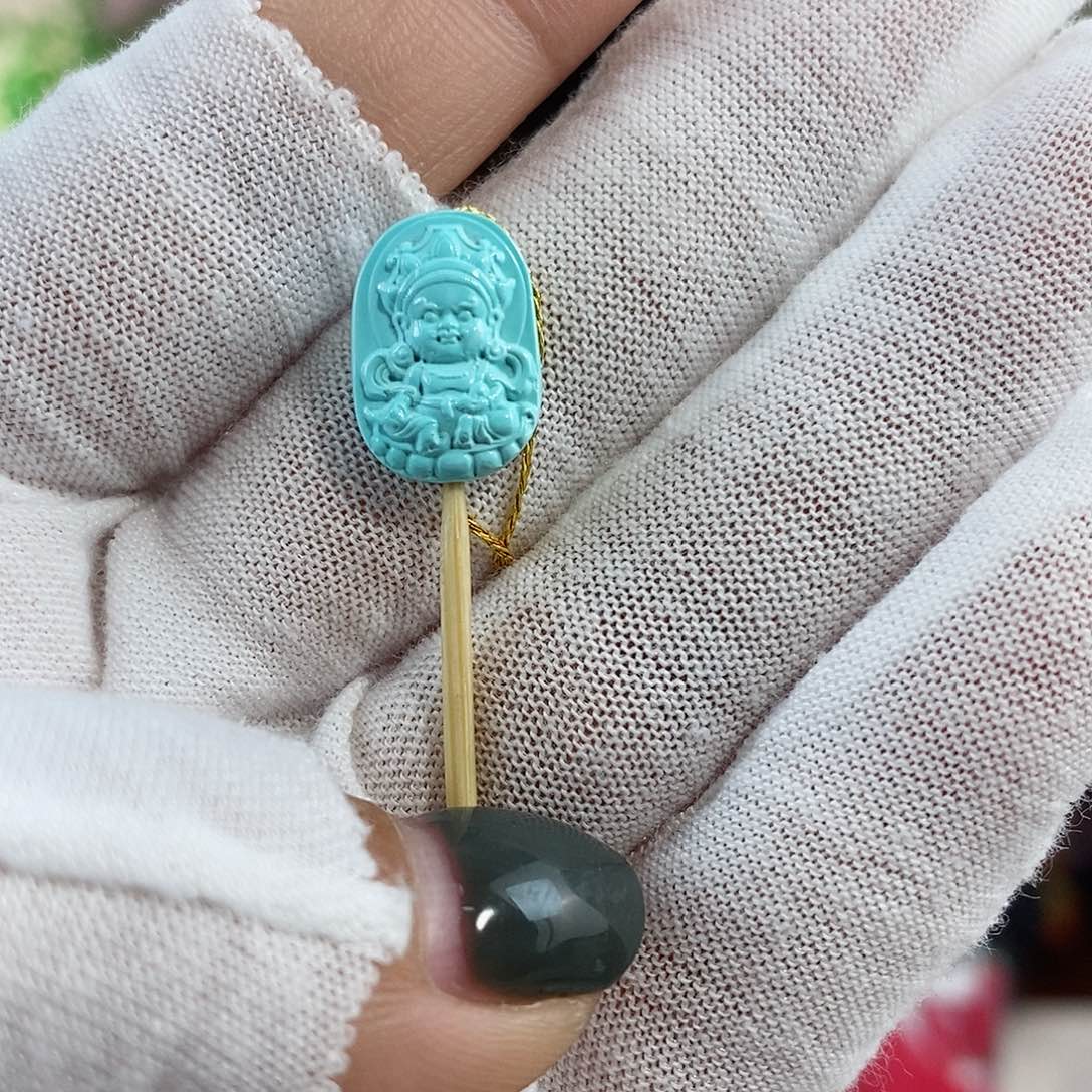 绿松石珠宝奇石未镶嵌