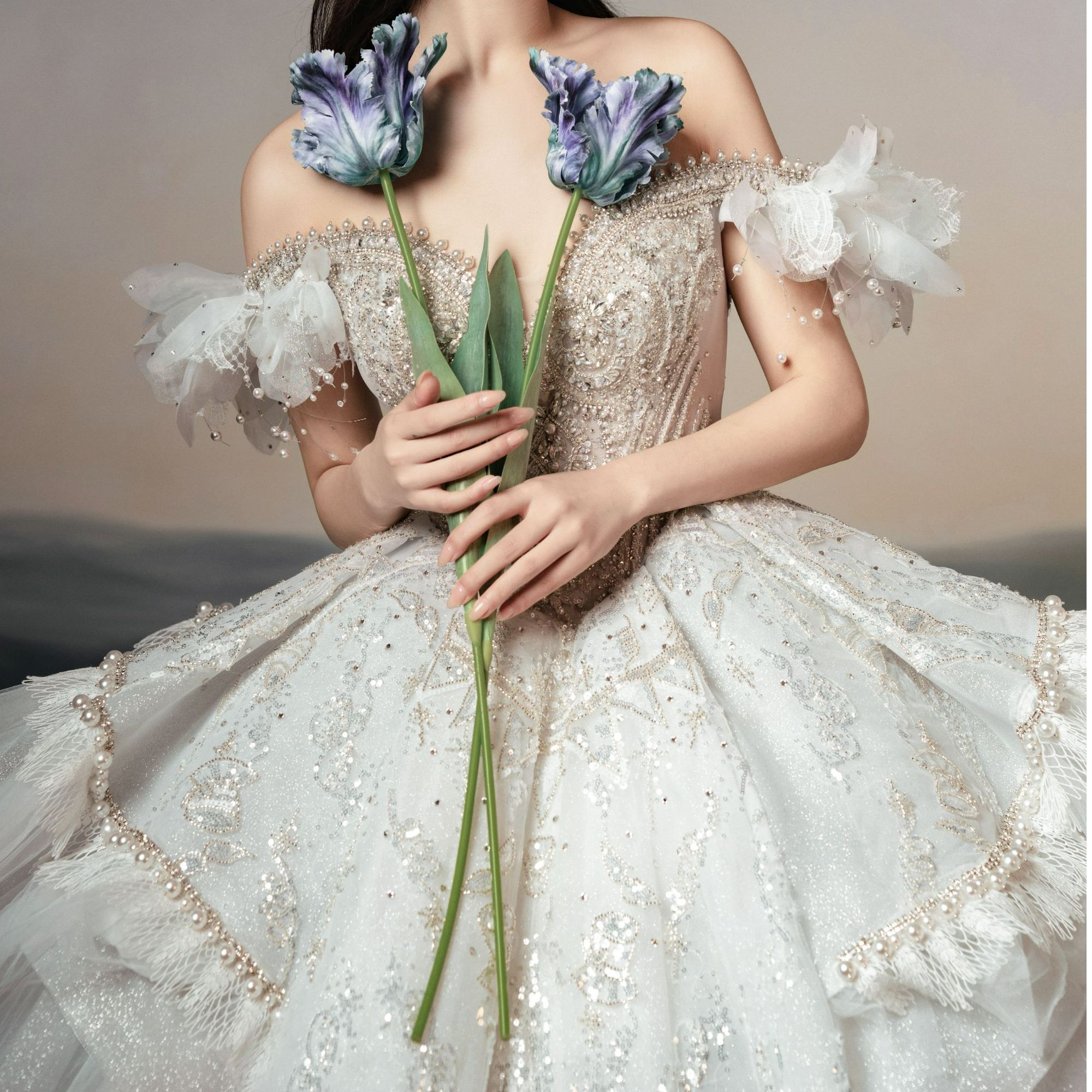 栀也婚纱309-499档默认瑕疵NO退NO换