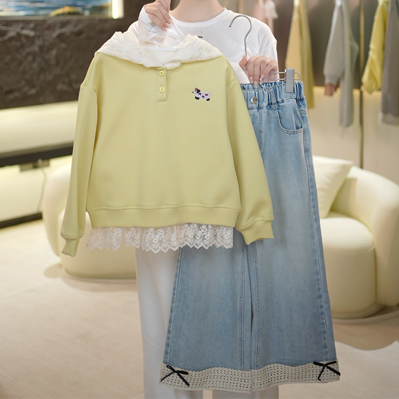 女童春装套装2025新款儿童洋气女孩运动休闲两件套TZ-20403