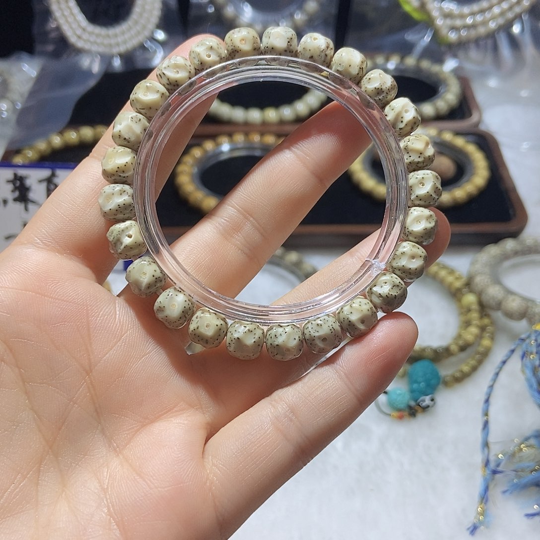 星月菩提手串希***心无相9x 8