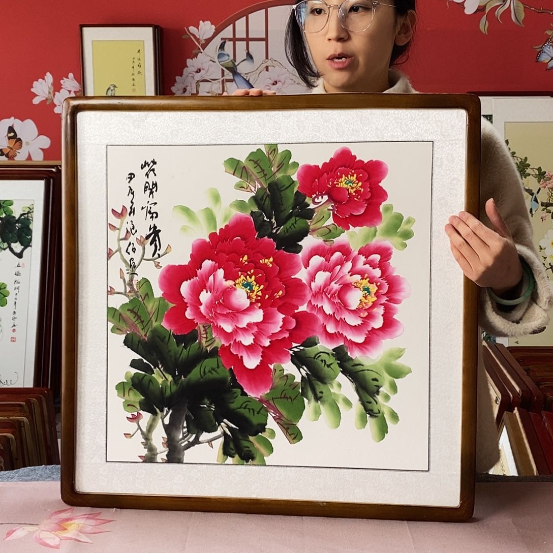 国画手写手绘62✖️62国画作品