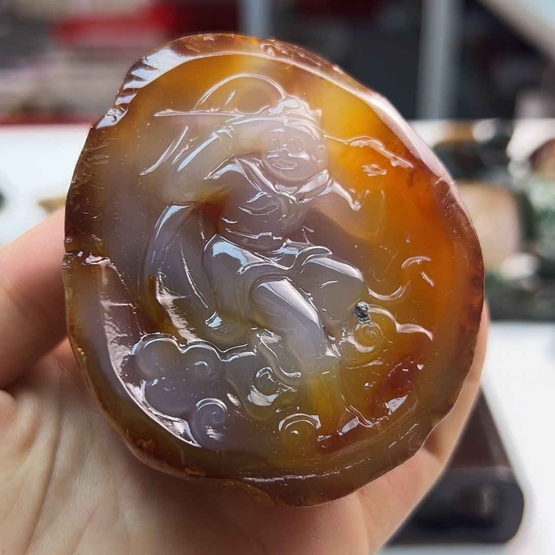 玛瑙/玉髓未镶嵌颈饰