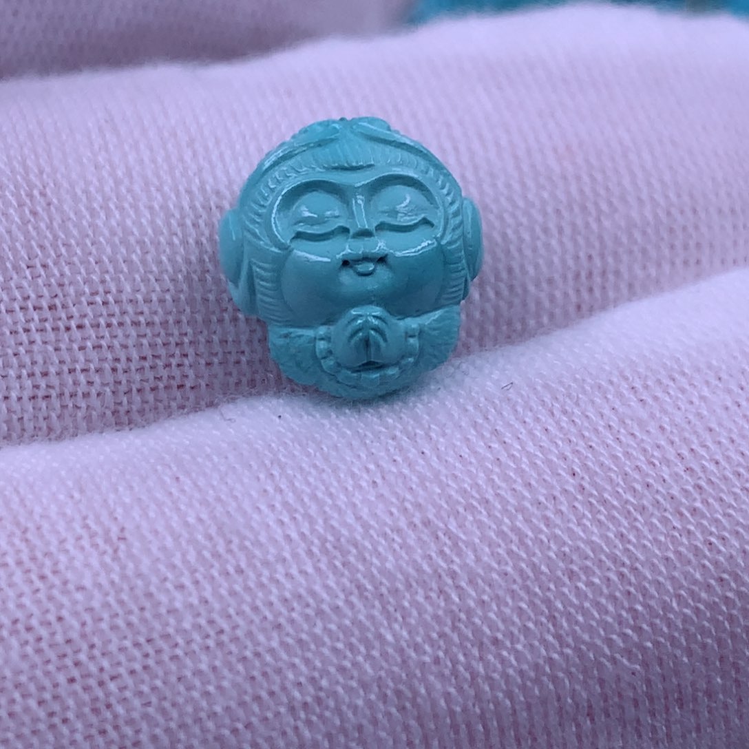 绿松石挂件未镶嵌