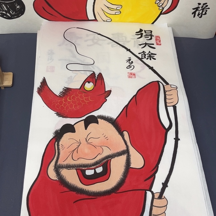 国画禅意画纯手绘作品