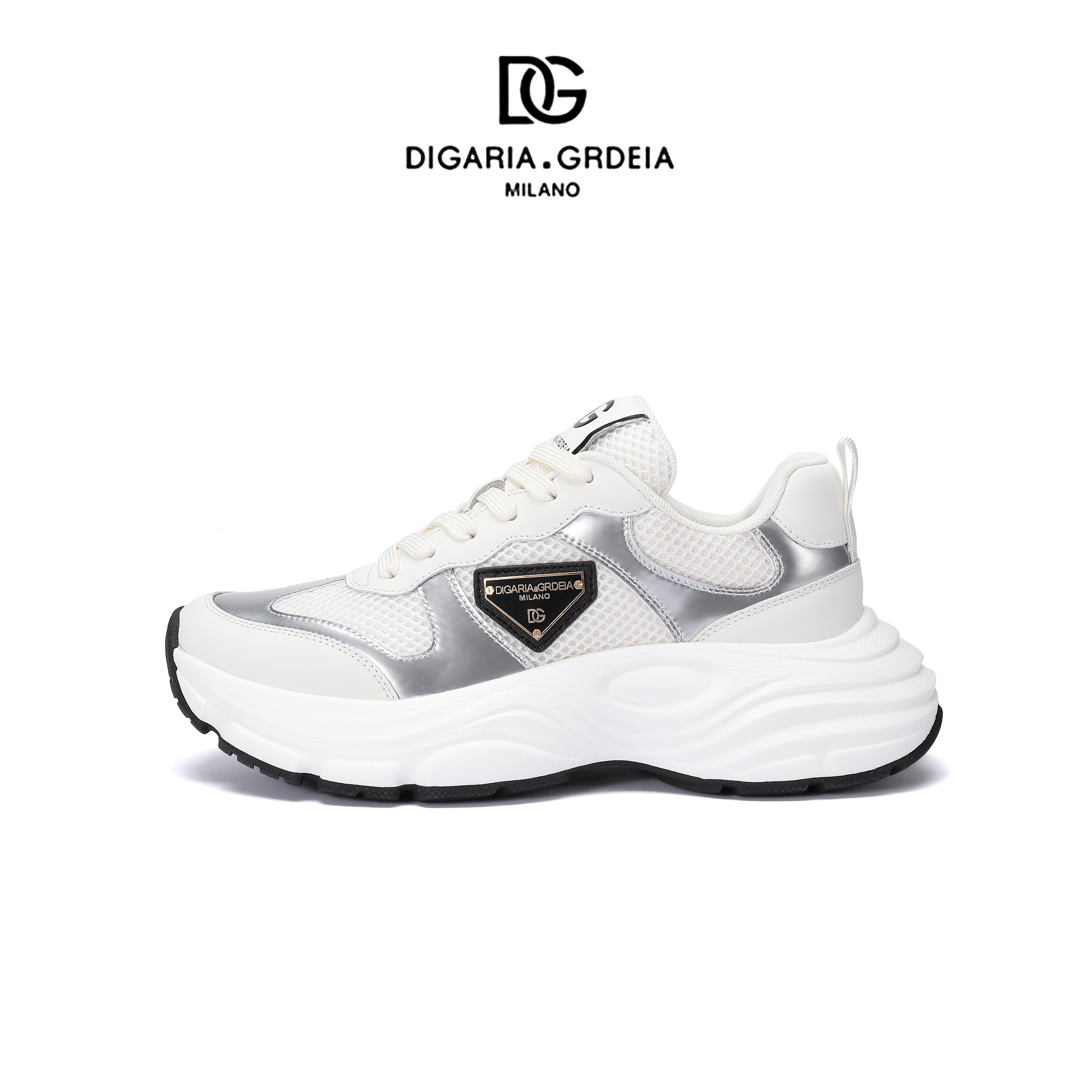 DIGARIA&GRDEIA迪嘎雅666-1铁牌夏季休闲男士时尚跑步鞋透气