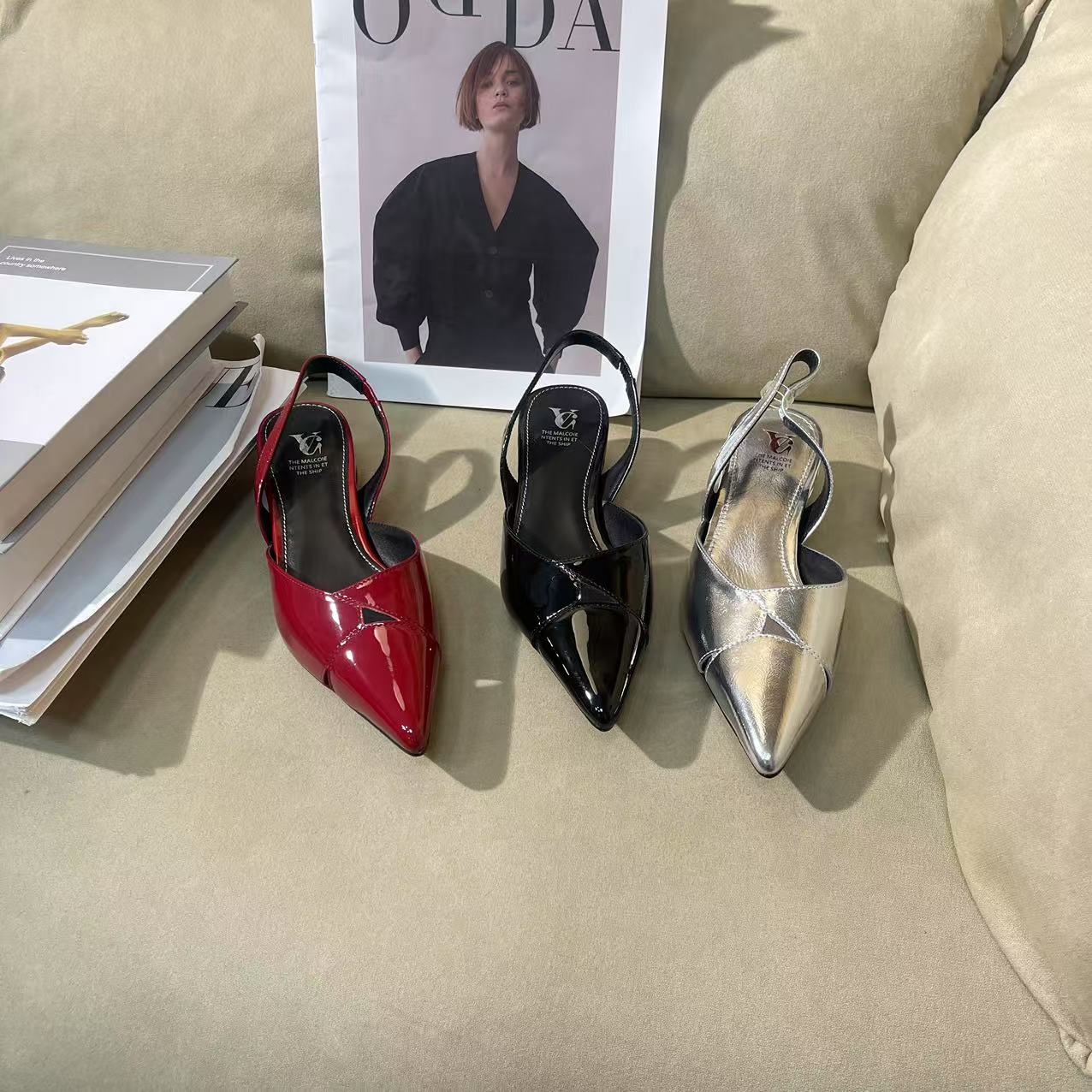 DJ时尚女鞋-A1292银色