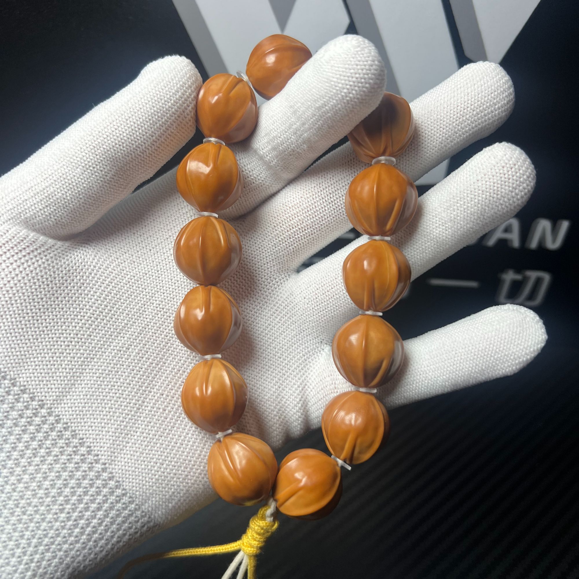 文源 全品猴头铁核手持文玩核桃手串非梅林铁核