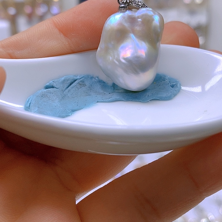 淡水珍珠颈饰合金