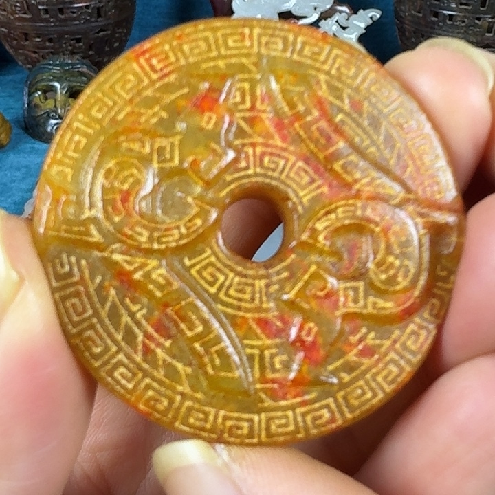 和田玉（糖玉）未镶嵌挂件