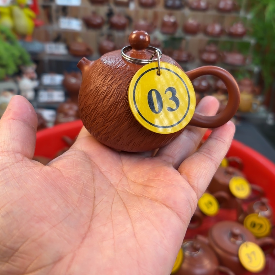 茶壶朱泥朱泥茶壶微瑕110