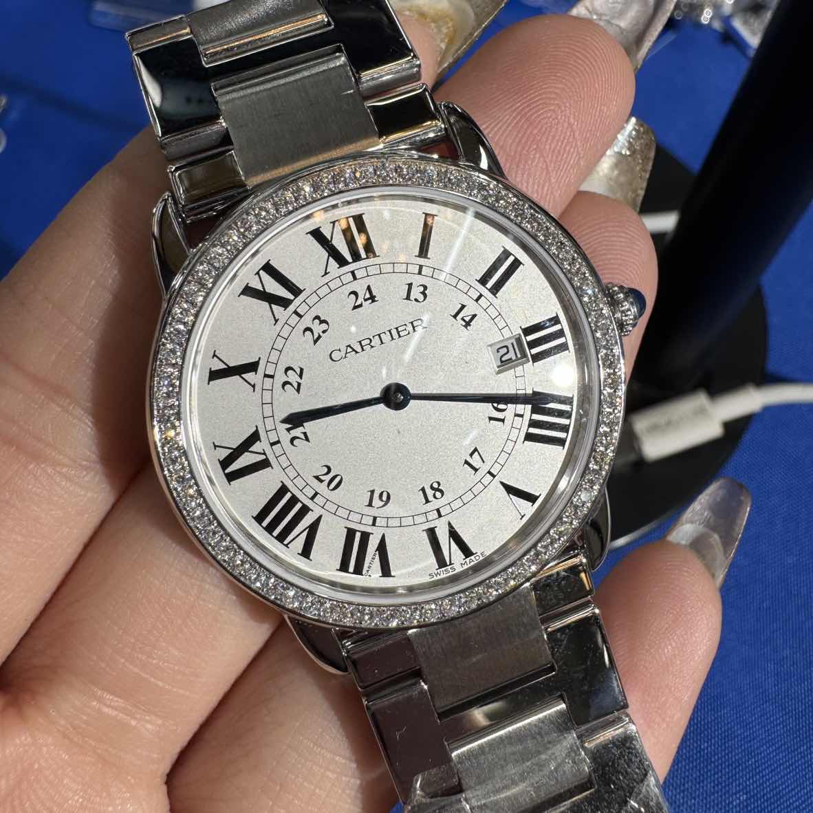 99新 Cartier/卡地亚 表展伦敦系列W6701005腕表/后钻/WHP032519