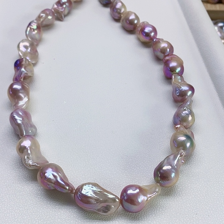 银S925镶嵌耳饰淡水珍珠春***华