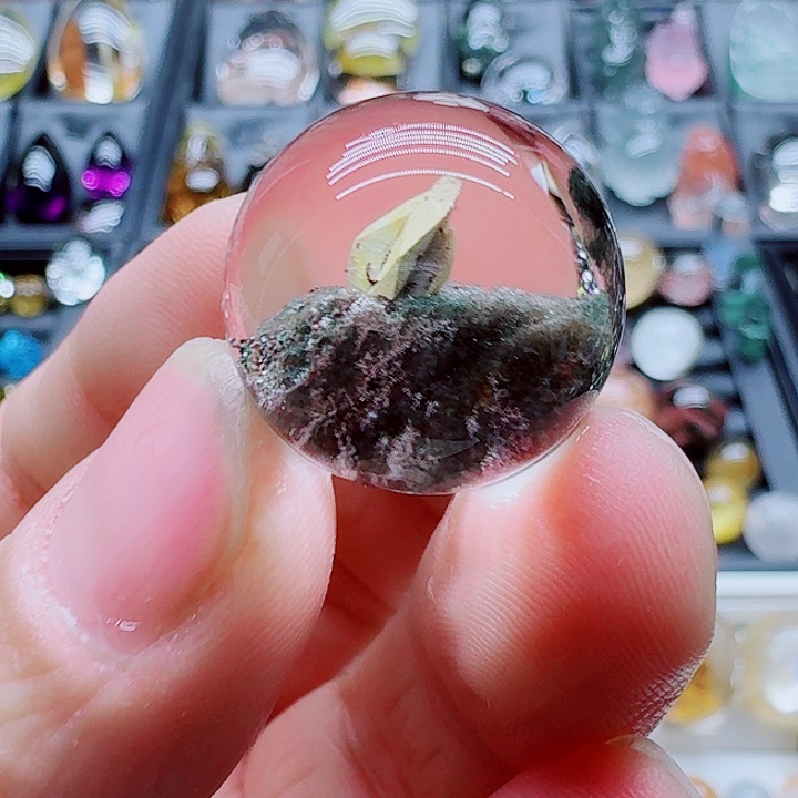 水晶未镶嵌珠宝半成品