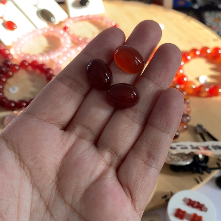 玛瑙/玉髓合金戒指面