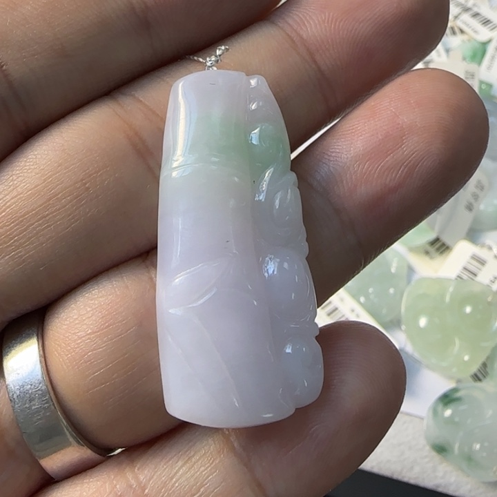 翡翠未镶嵌挂件翡翠