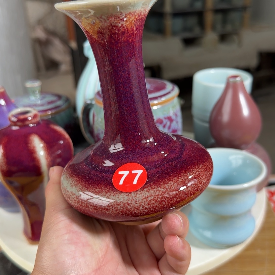 摆件郑家钧窑摆件