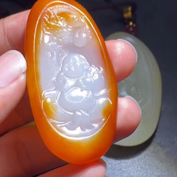 和田玉玉石挂件 d0103拍一发一