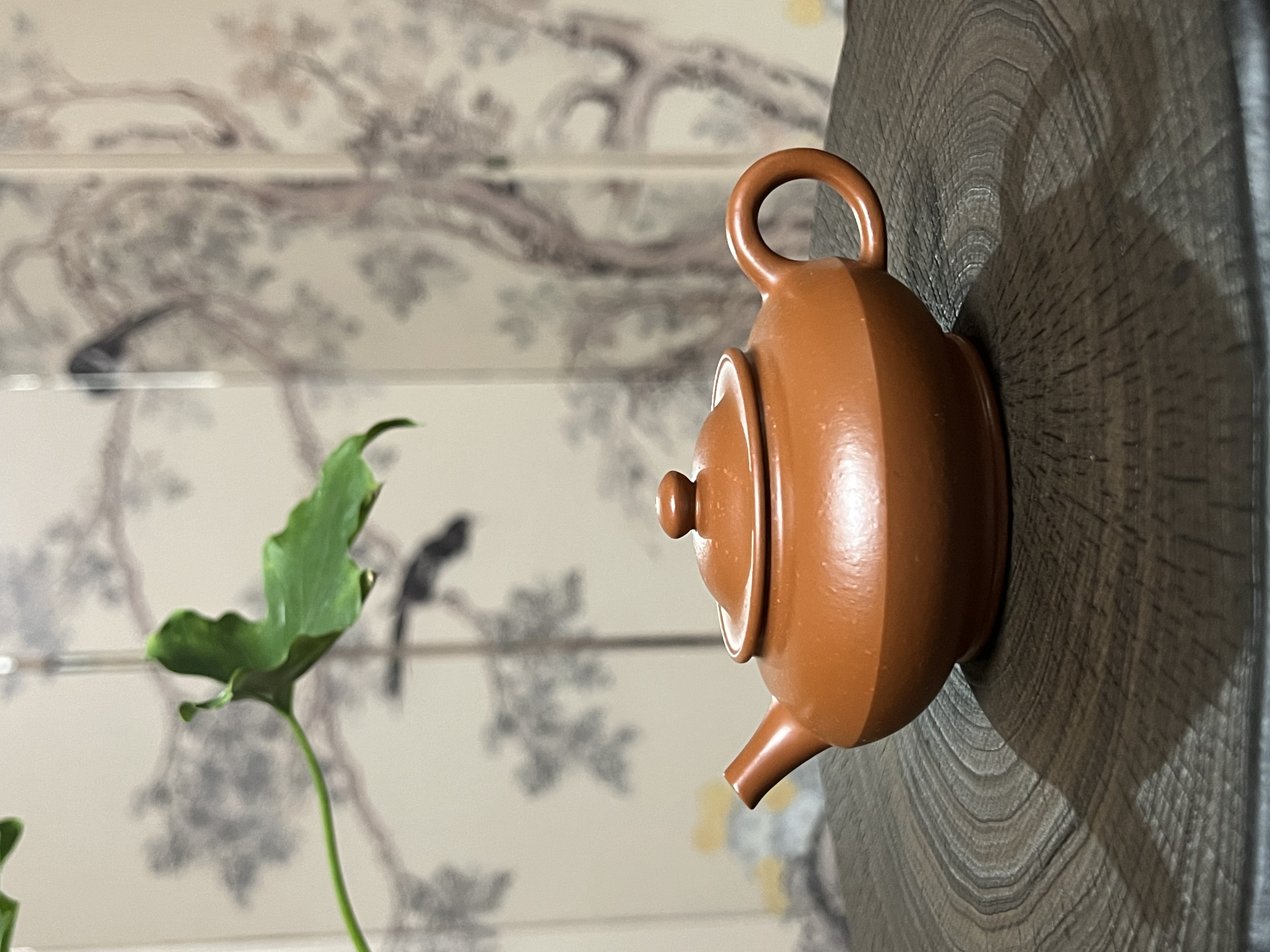 御器紫砂 见欢 朱泥 180ml 宜兴紫砂传承经典器 手工制作