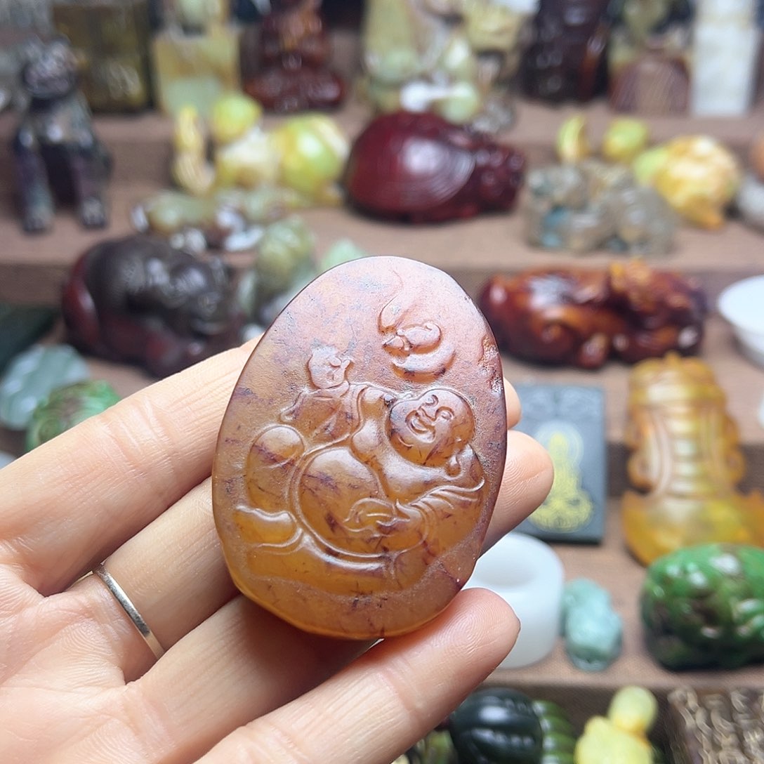 白玉菩提吊坠88。。