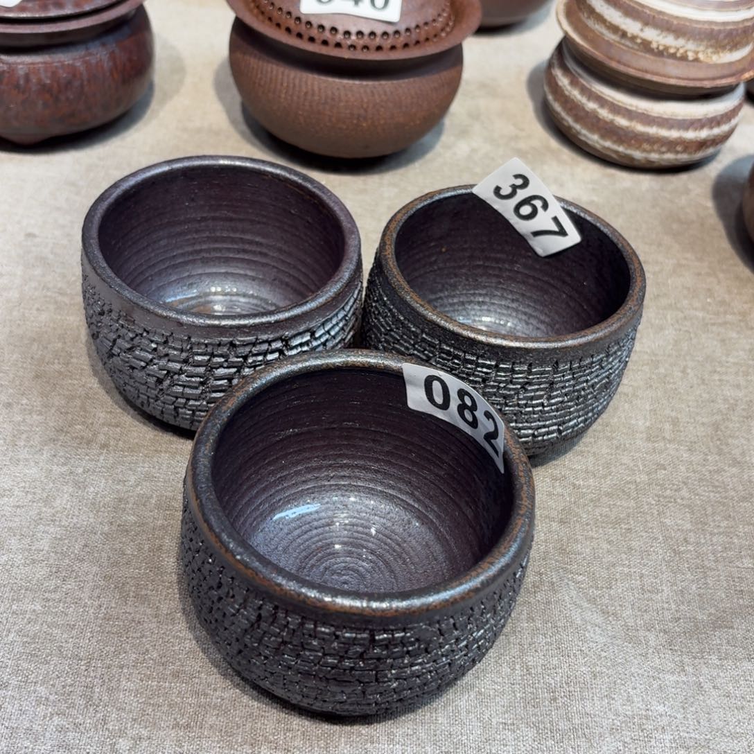 天***6粗瓷茶具素胎无釉