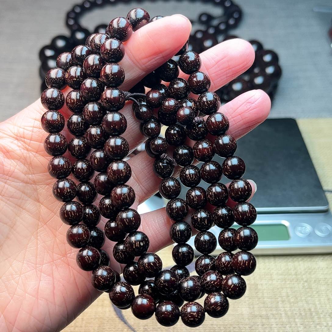 檀香紫檀（小叶紫檀）0.8 108满天星