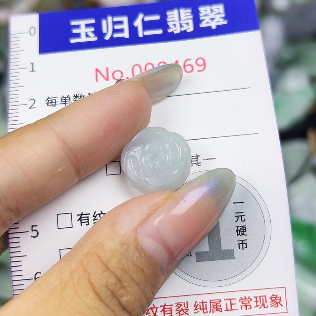 翡翠未镶嵌吊坠(不含链)111