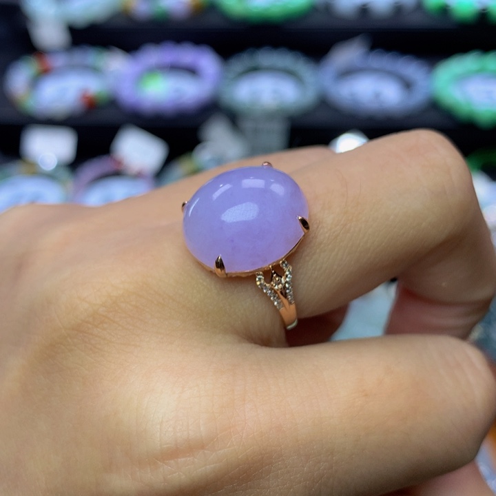 翡翠手链18K金镶嵌翡翠