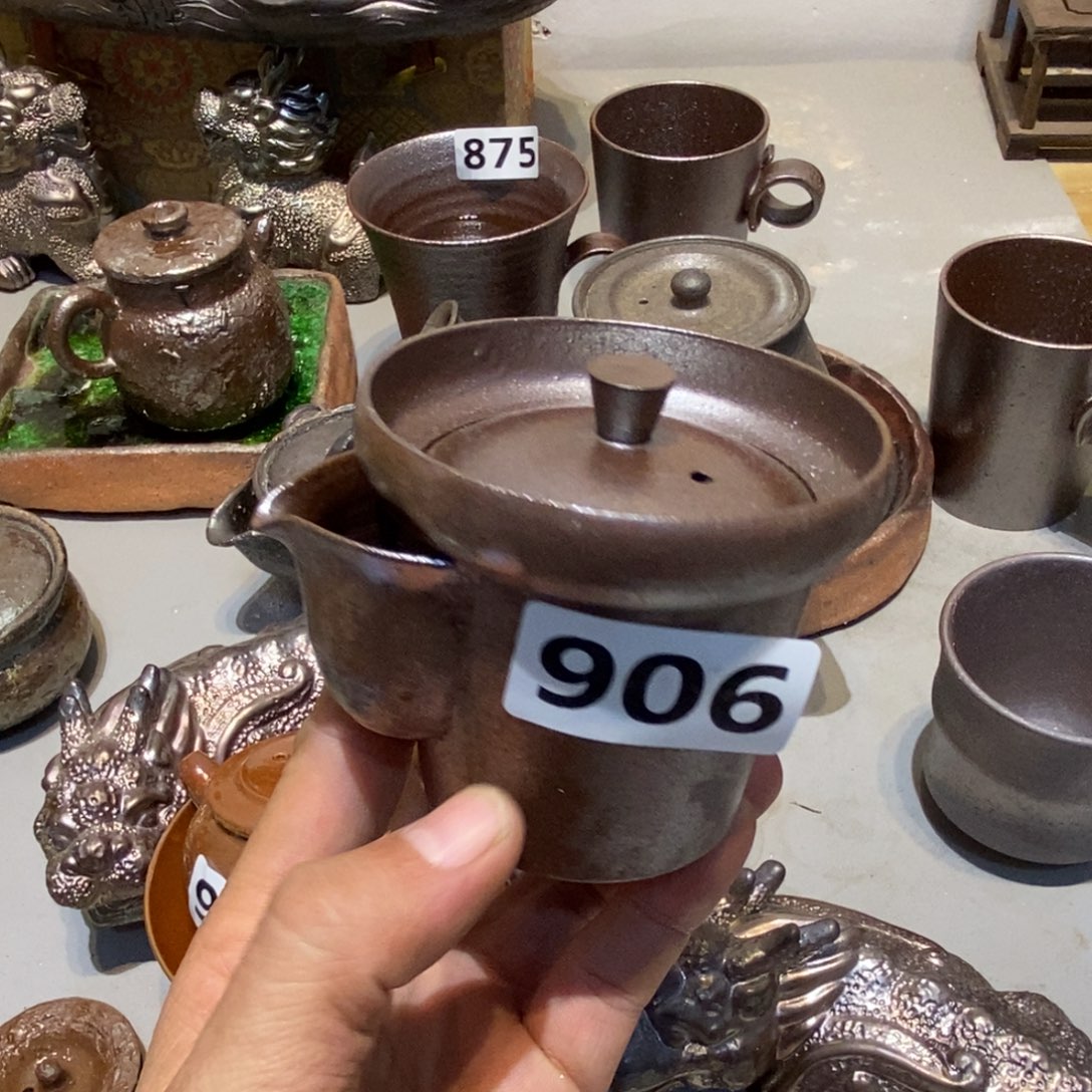 柴烧茶具陶瓷杯子