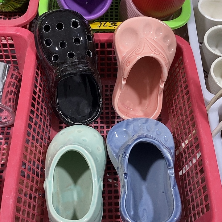 水培陶盆无孔 瑕疵介意勿拍