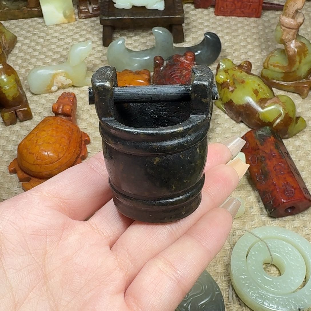 白玉菩提吊坠挂件