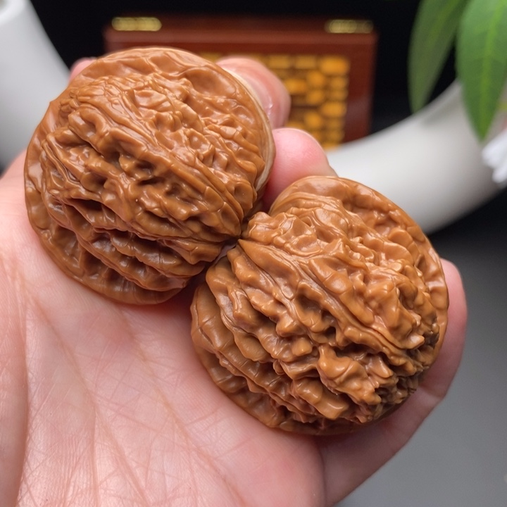 文玩核桃把件四座楼42