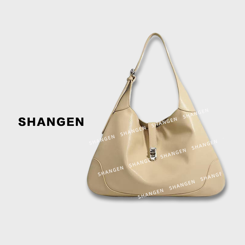 【尚恩CC】ZG-F9833-杏色-RAIN.CUN轻奢小众时尚女士包40*6*20