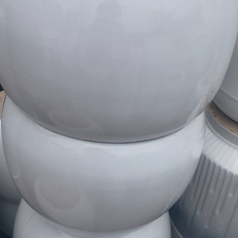 低腰纯白圆球大号28*25